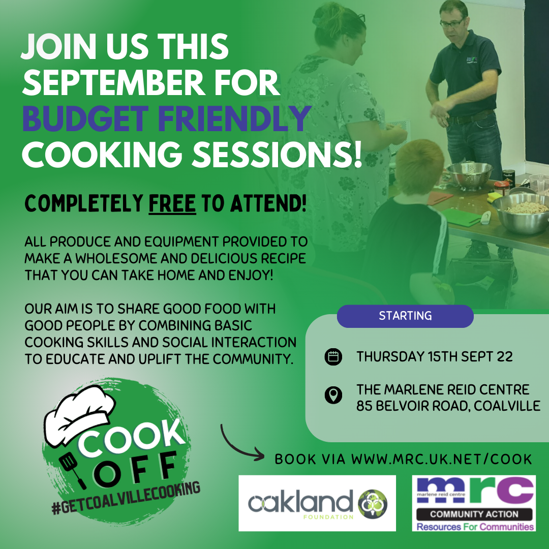 Cooking Sessions at MRC
