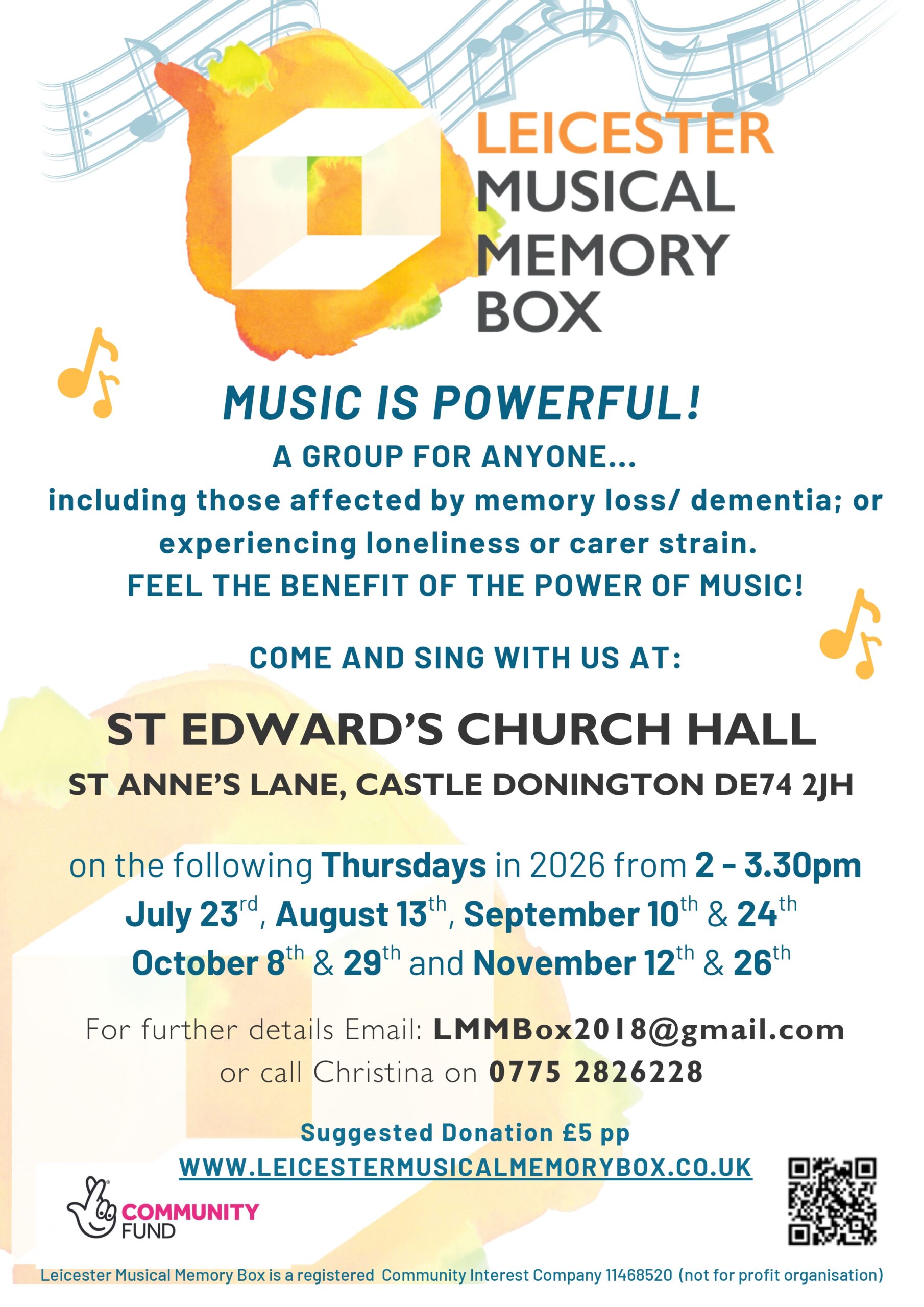 Leicester Musical Memory Box
