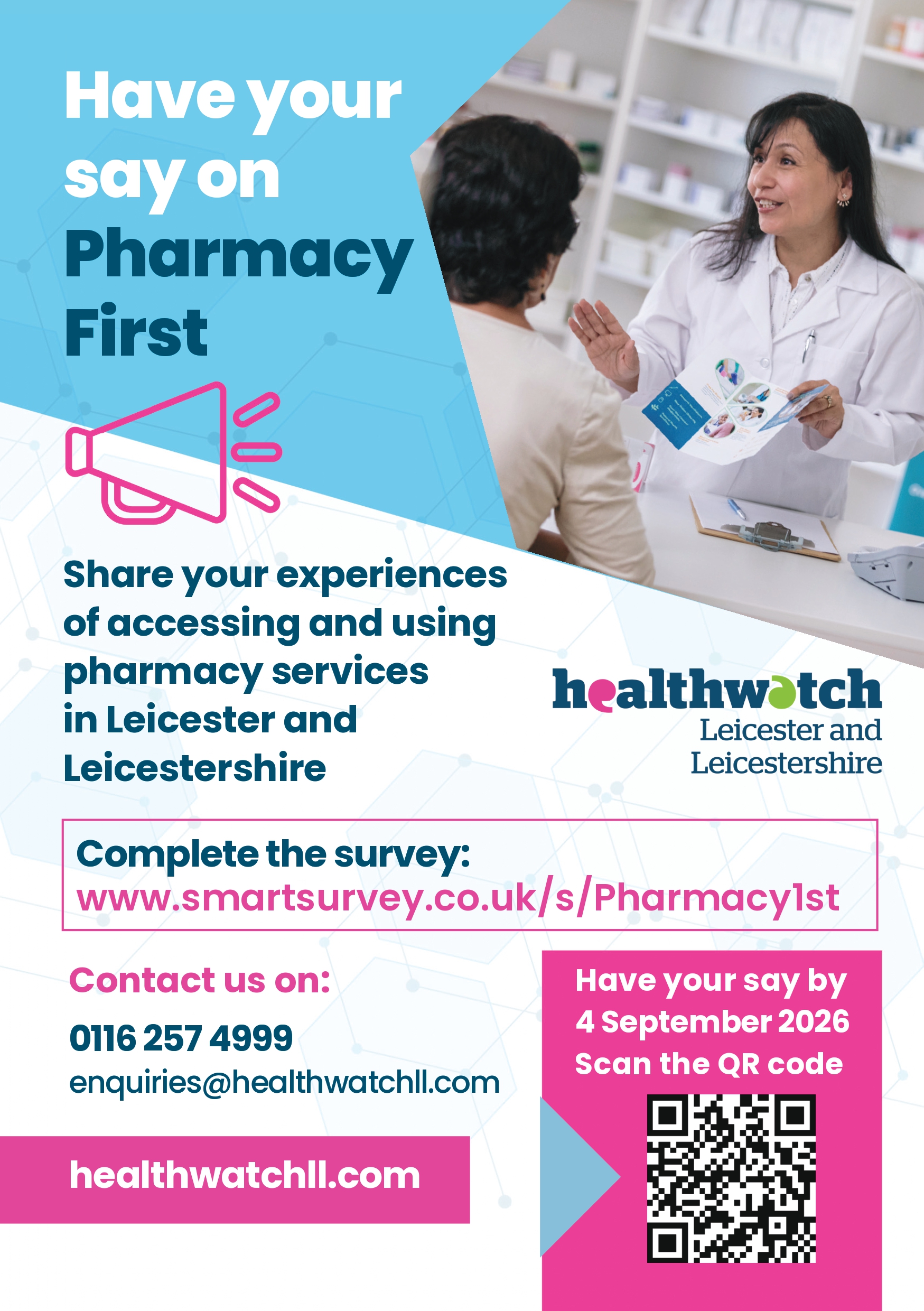 Have Your Say – Pharmacy First