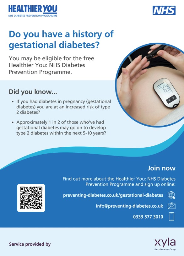 Do you have a history of Gestational Diabetes?