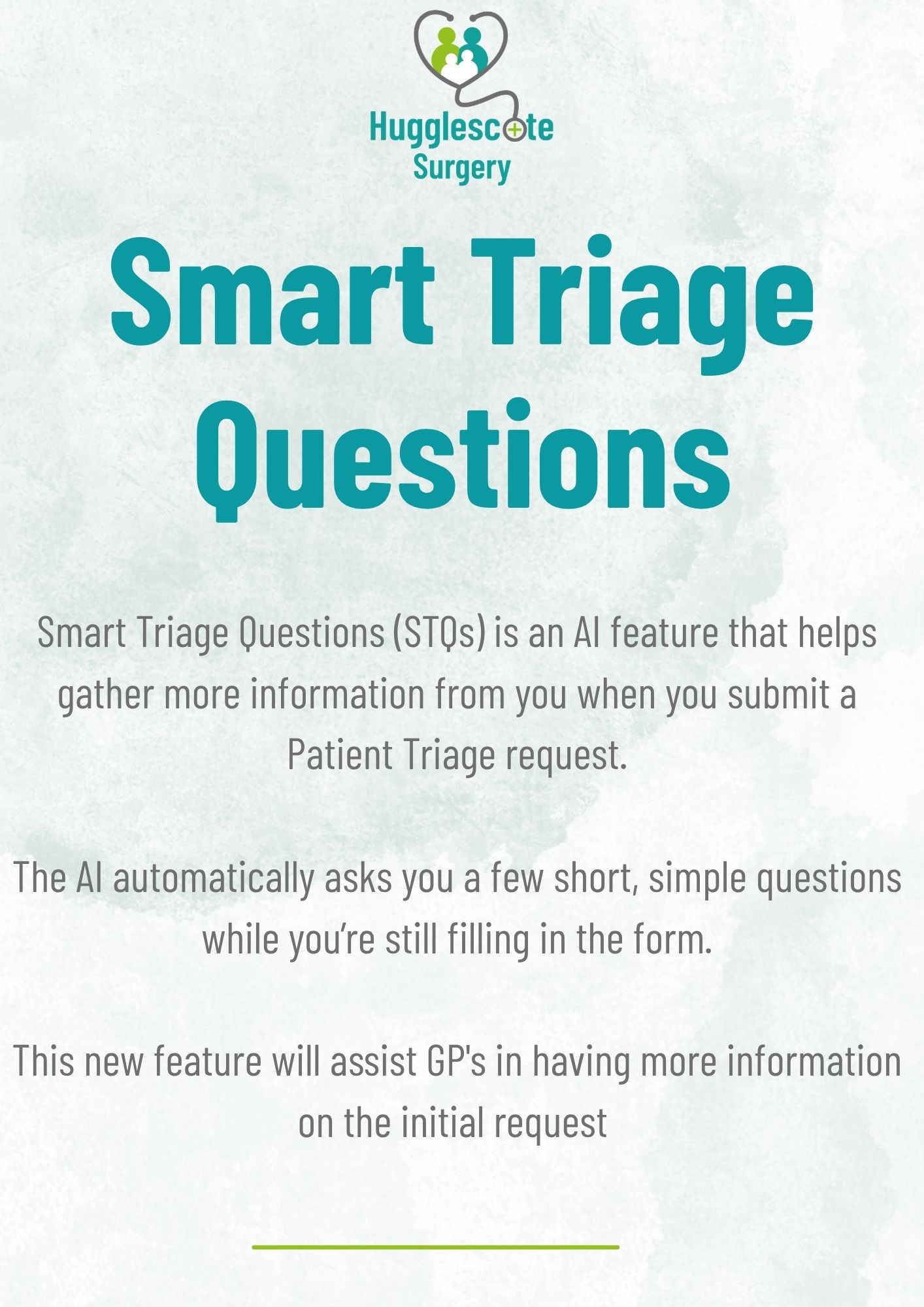 Patient Triage: Smart Triage Questions